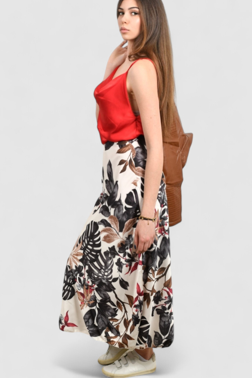 Ženski crveni elegantni top Scarlet