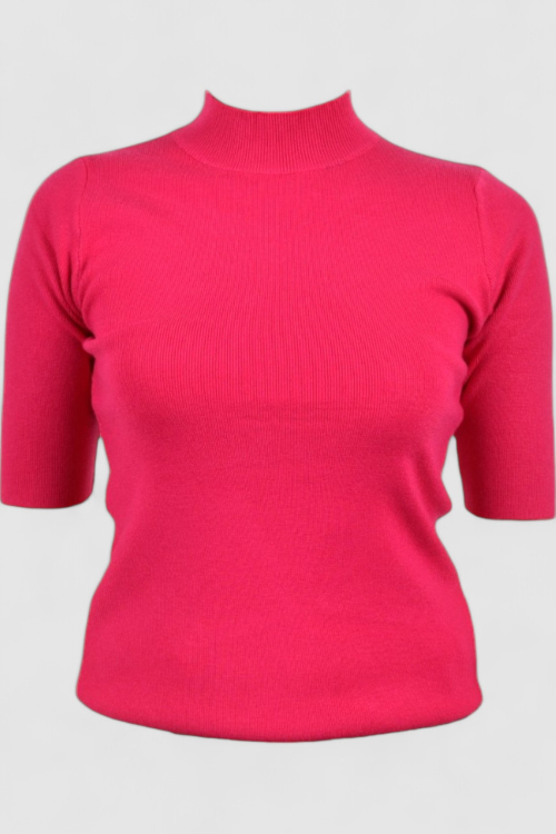 Ženski rozi lagani džemper Juliette