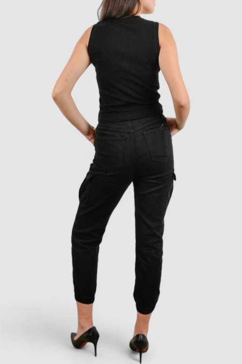 Ženska srebrna majica bez rukava Lumi