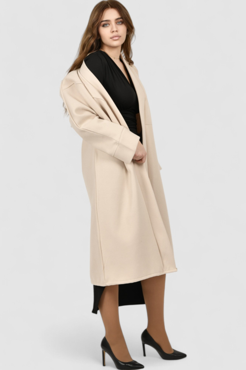 Ženska crna večernja haljina Nadin