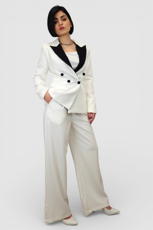 Žensko bijelo odijelo Catarina