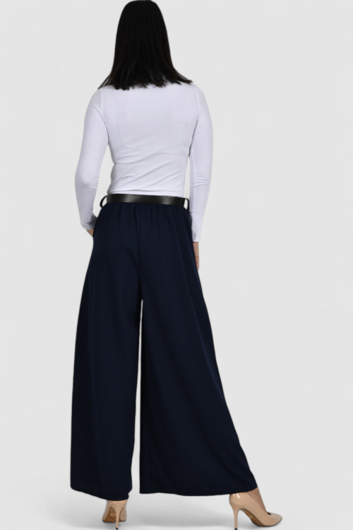 Ženska bijela dolčevita dugi rukav Calista