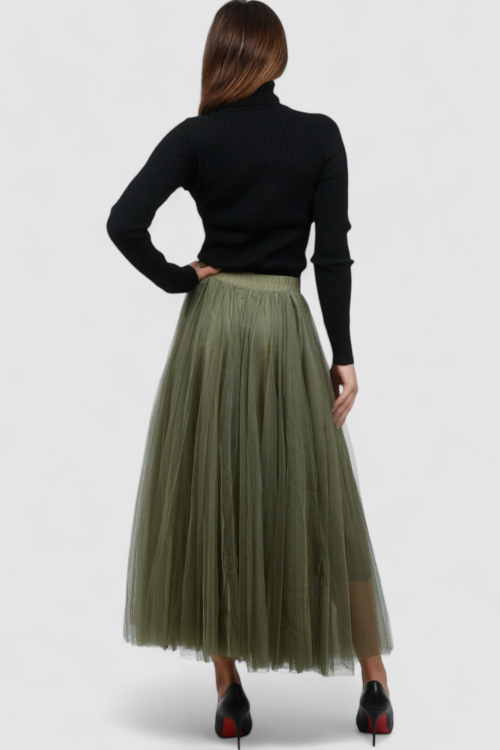 Ženski crni lagani džemper Eleanora