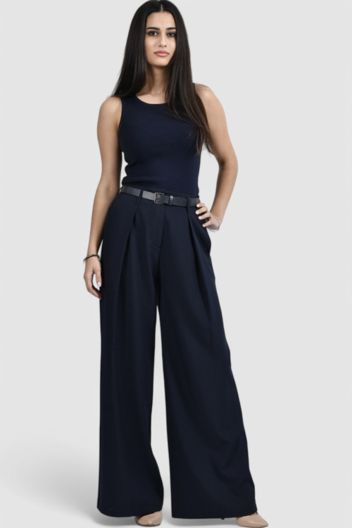 Ženski plavi top Lilya