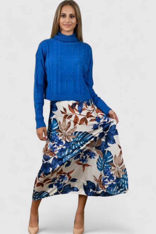 Ženski plavi lagani džemper Violet