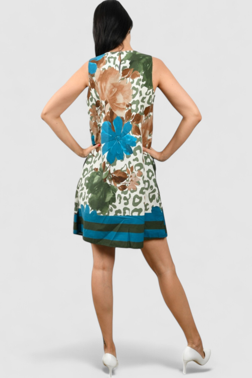 Ženska plava svakodnevna haljina Marcelle