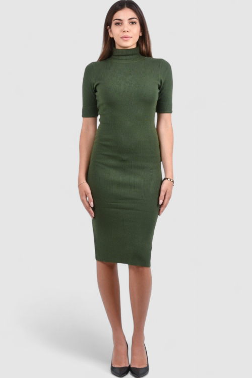 Ženska zelena svakodnevna haljina Millie