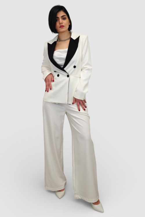 Žensko bijelo odijelo Catarina