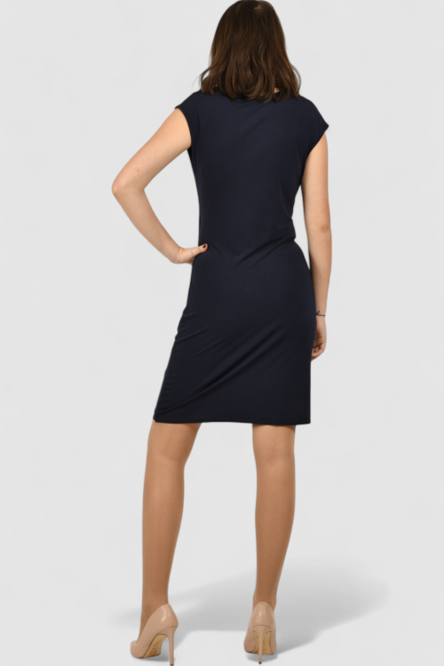 Ženska plava večernja haljina Kayla