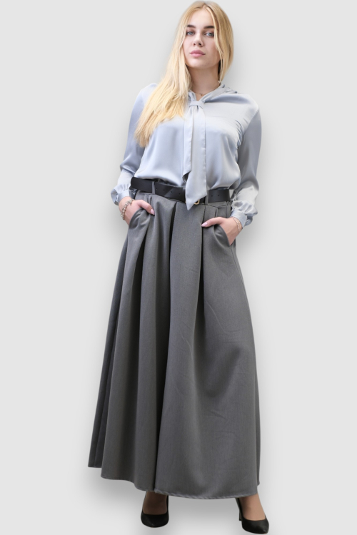 Ženske sive  suknja hlače Cicely