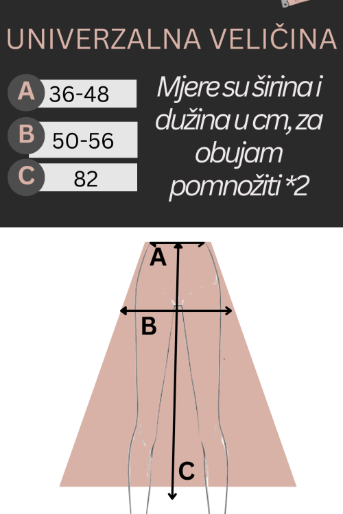 Satenska suknja Isolde u bordo boji s diskretnim sjajem