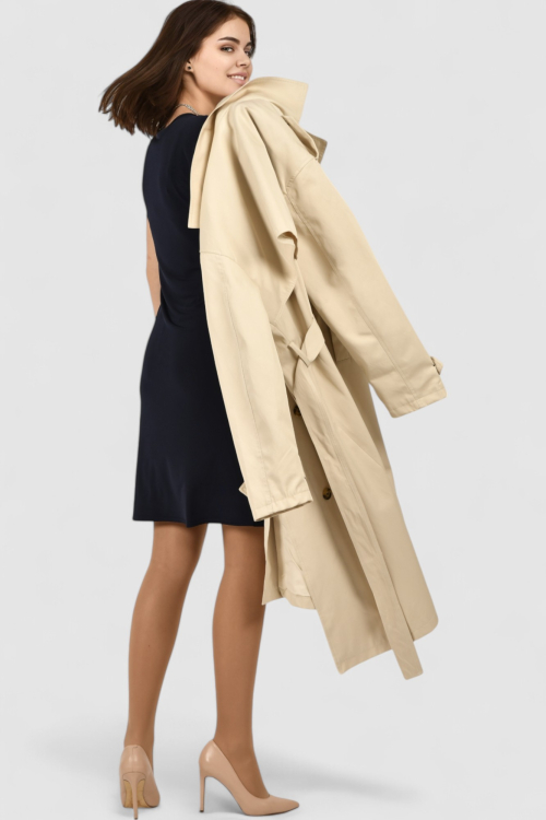 Ženska plava večernja haljina Kayla