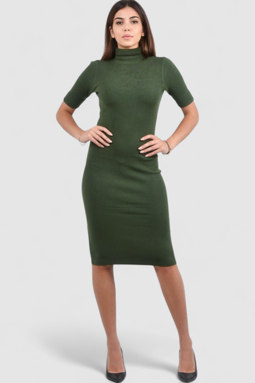 Ženska zelena svakodnevna haljina Millie