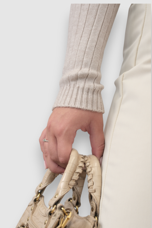 Ženski bež lagani džemper Amelie