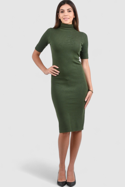 Ženska zelena svakodnevna haljina Millie