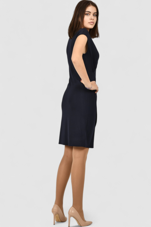 Ženska plava večernja haljina Kayla