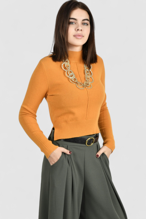 Ženski žuti lagani džemper Madeline