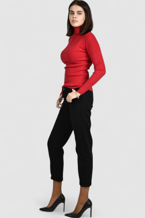 Ženski crveni lagani džemper Eleanora