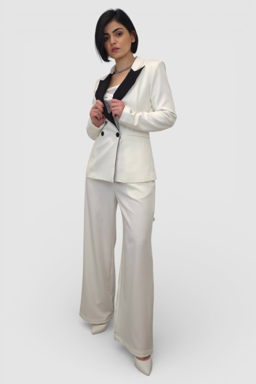 Žensko bijelo odijelo Catarina