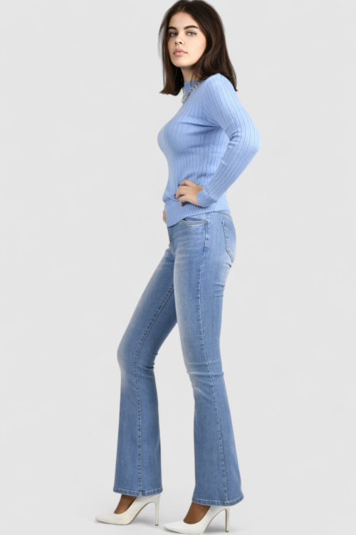 Ženski plavi lagani džemper Amelie