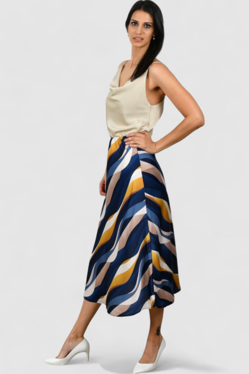 Ženski bež elegantni top Scarlet