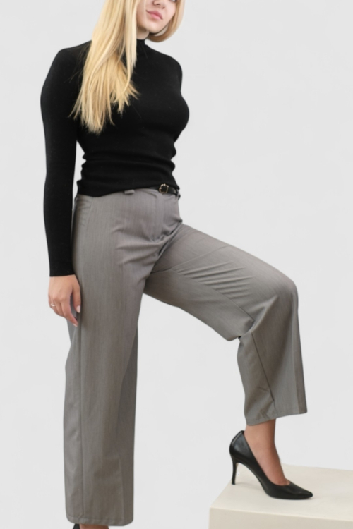 Ženski crni lagani džemper Opal