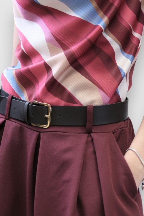 Ženska crvena elegantna bluza Arianne