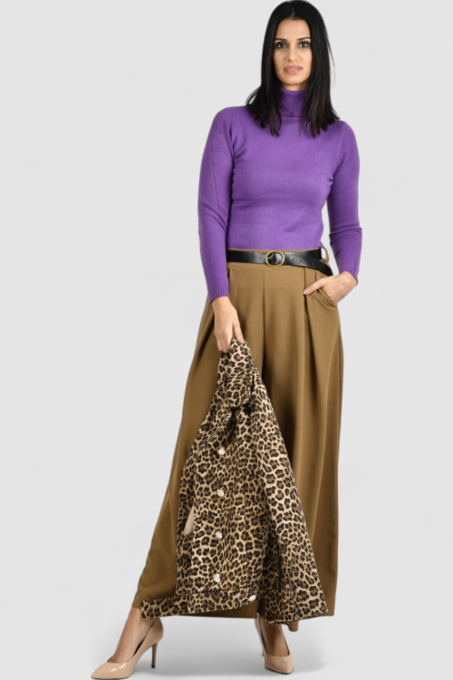 Ženski ljubicasti lagani džemper Zoey