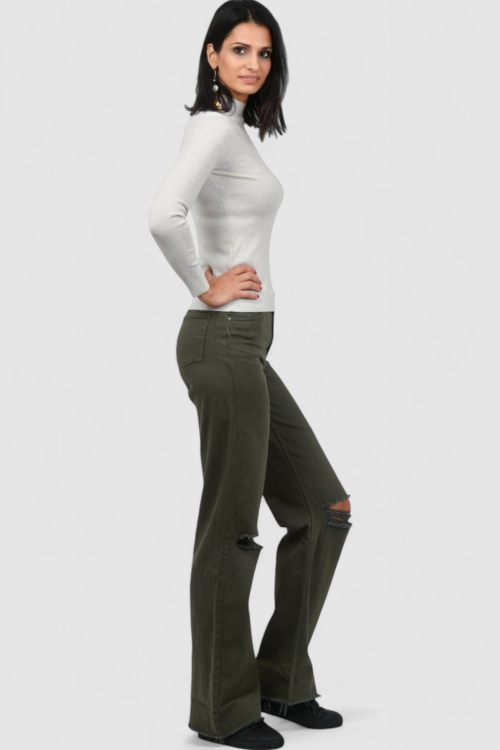 Ženski bijeli lagani džemper Opal