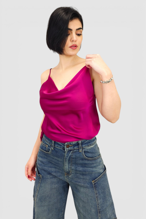 Ženski ljubičasti elegantni top Scarlet