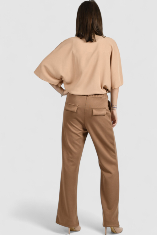 Ženska camel elegantna košulja Ivelisse