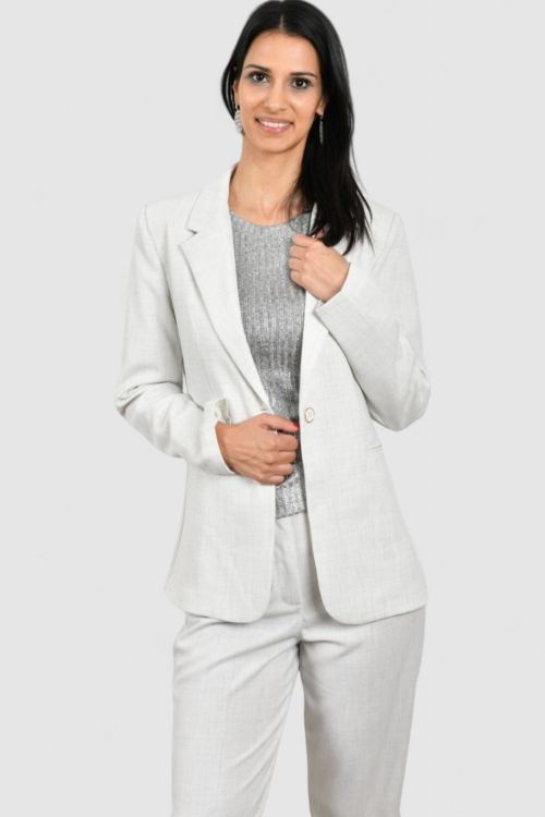 Ženski bijeli poslovni sako Alyssa