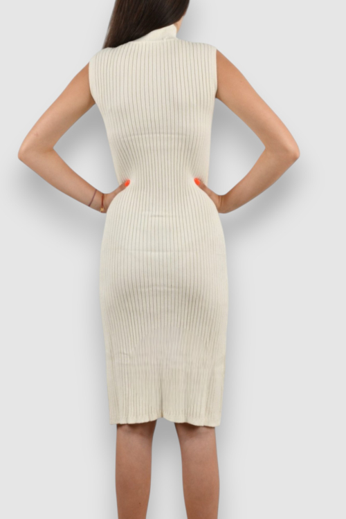 Ženska bež svakodnevna haljina Natalie