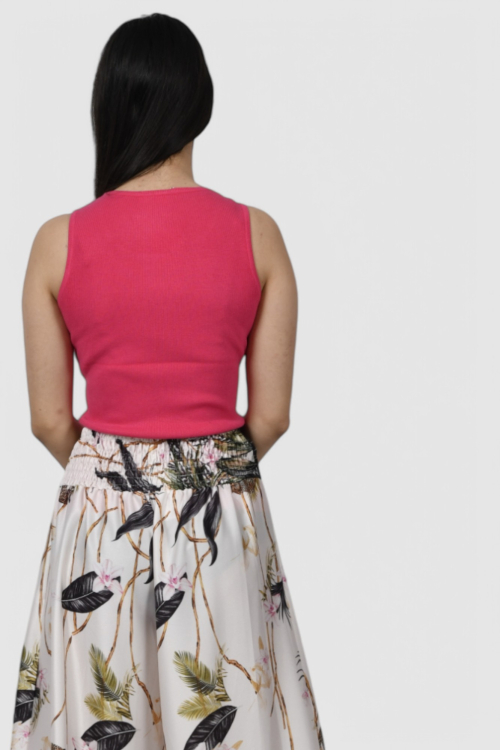 Ženski rozi top Lilya