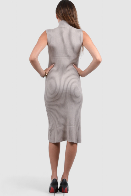 Ženska siva svakodnevna haljina Natalie