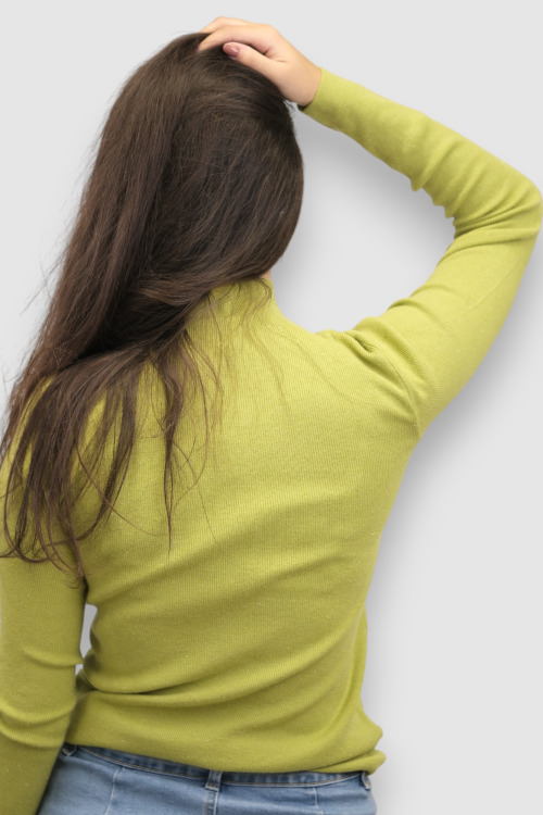 Ženski svijetlo zeleni lagani džemper Opal