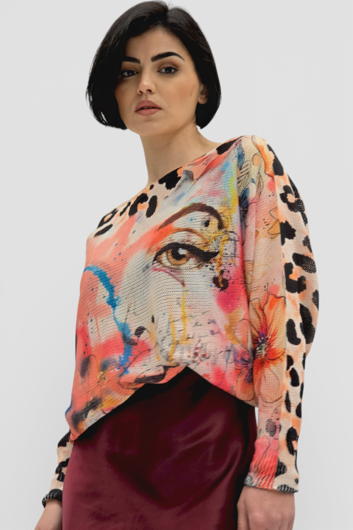 Satenska suknja Isolde u bordo boji s diskretnim sjajem