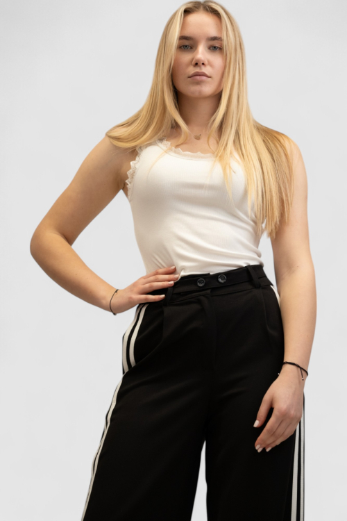 Ženska bijela majica bez rukava Danielle