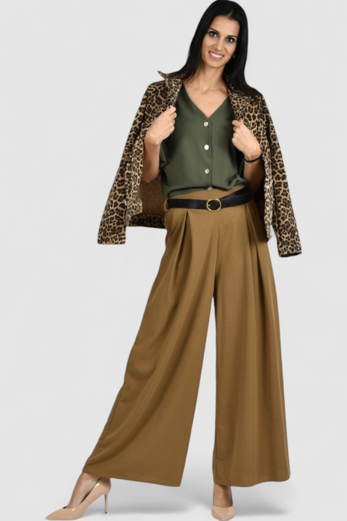 Ženska zelena elegantna košulja Ivelisse