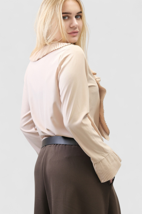 Ženske tamno smeđe  suknja hlače Cicely