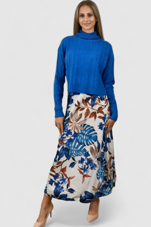 Ženski plavi lagani džemper Violet