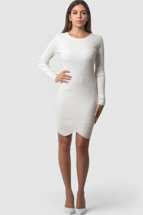 Ženska bijela svakodnevna haljina India