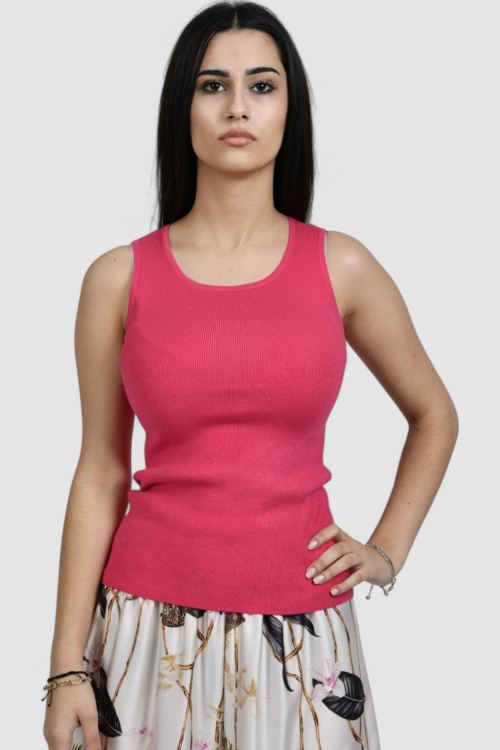 Ženski rozi top Lilya