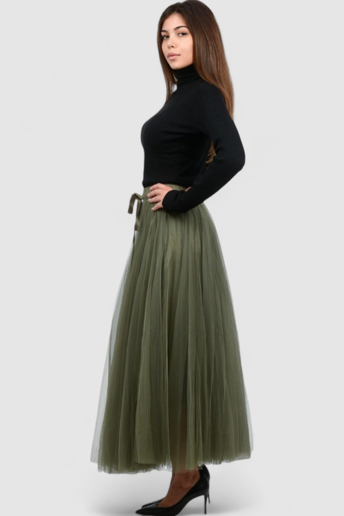 Ženski crni lagani džemper Eleanora