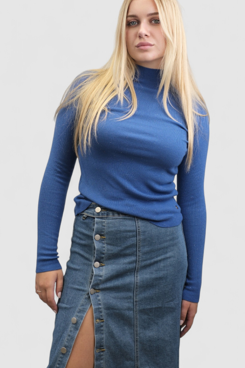 Ženski plavi lagani džemper Opal