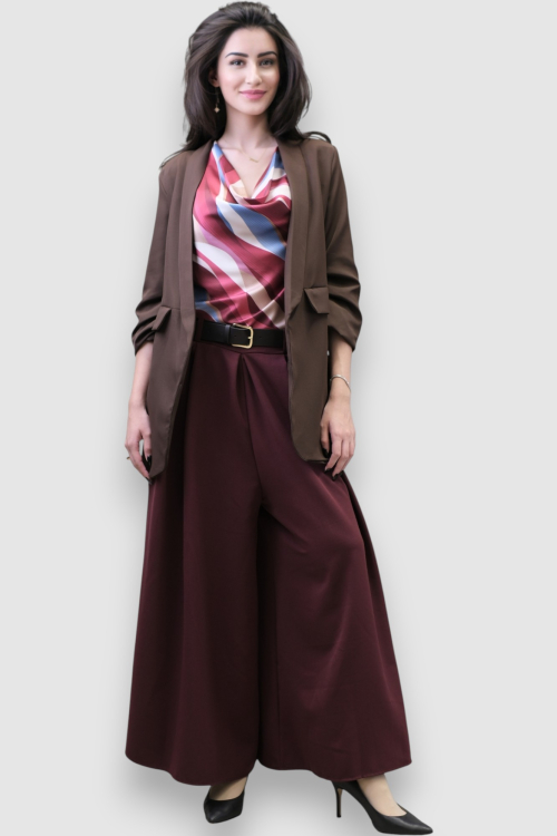 Ženska crvena elegantna bluza Arianne